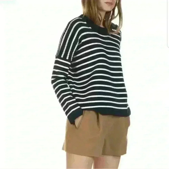 maje Women's Short Tallie Elastic Waist Side Zip S - Picture 1 of 5